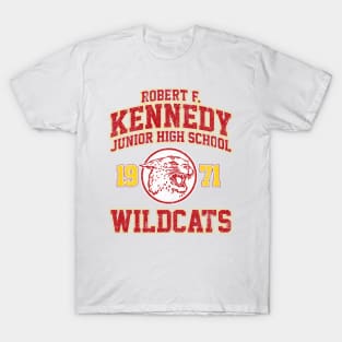 Robert F Kennedy Junior High School Wildcats - Wonder Years (Variant) T-Shirt